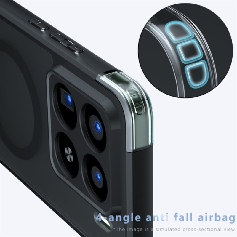 Chargez l&#39;image dans la visionneuse de la galerie, Xiaomi Mi 14T Pro - Armor MagSafe Precise Hole PC Hybrid TPU Phone Case - Polar Tech Australia
