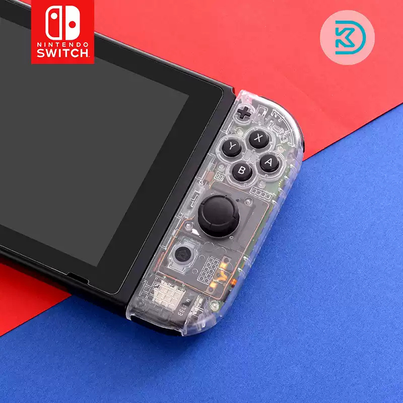 Chargez l&#39;image dans la visionneuse de la galerie, SWITCH Controller Transparent Shell Replacement DIY Crystal Modification - Polar Tech Australia
