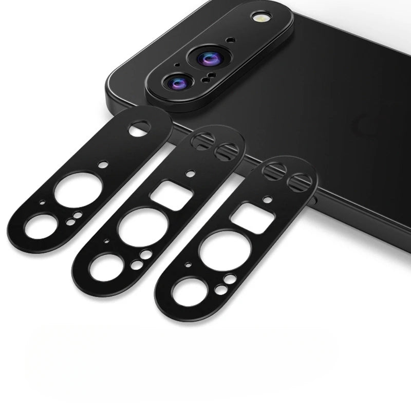 Cargue la imagen en el visor de la galería, Google Pixel 9 / Pixel 9 Pro / Pixel 9 Pro XL - Metal Sticker Back Rear Camera Lens Glass Protector - Polar Tech Australia
