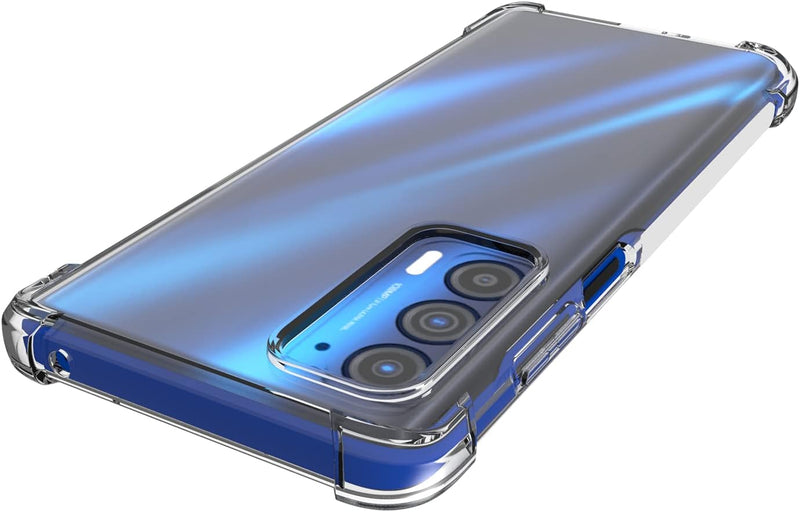 Load image into Gallery viewer, Motorola Moto Edge 2021 - AirPillow Cushion Transparent Soft Clear TPU Four Corners Protective Case - Polar Tech Australia
