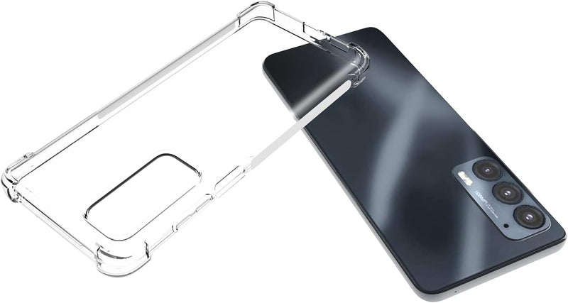 Load image into Gallery viewer, Motorola Moto Edge 20 - AirPillow Cushion Transparent Soft Clear TPU Four Corners Protective Case - Polar Tech Australia
