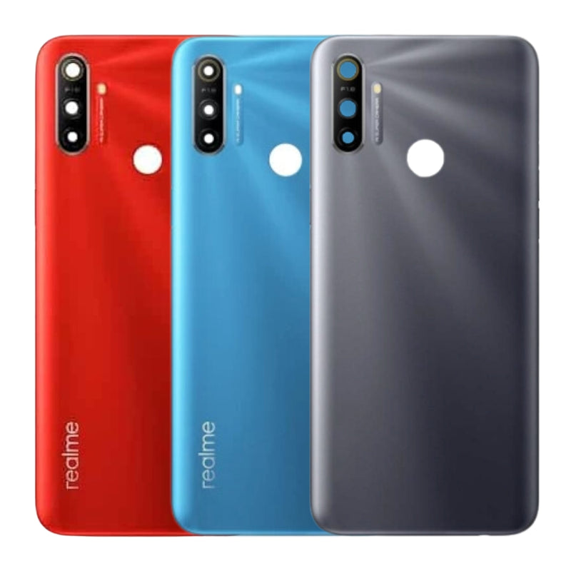 Cargue la imagen en el visor de la galería, [With Camera Lens] Realme C3 (RMX2020, RMX2021, RMX2027) - Back Rear Battery Cover Panel - Polar Tech Australia

