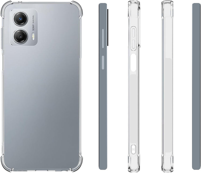 Load image into Gallery viewer, Motorola Moto G 5G 2023 - AirPillow Cushion Transparent Soft Clear TPU Four Corners Protective Case - Polar Tech Australia
