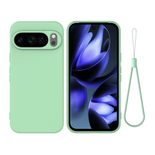 Google Pixel 10 Pro XL - Pure Color Liquid Silicone Shockproof Phone Case