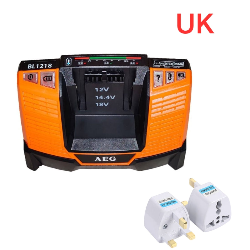 Cargue la imagen en el visor de la galería, [BL1218][12V~18V-4.1A] Genuine Original AEG Fast Charger Electrical Tool Li-ion Battery - Replacement Charger - Polar Tech Australia
