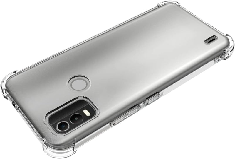 Cargue la imagen en el visor de la galería, Nokia C21 Plus - AirPillow Cushion Transparent Soft Clear TPU Four Corners Protective Case - Polar Tech Australia

