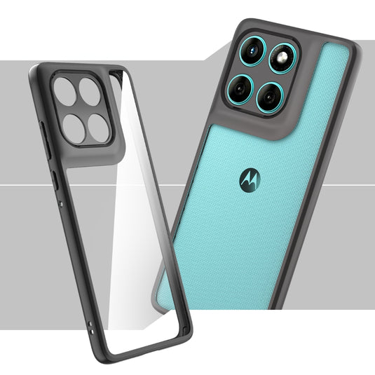 Motorola Moto Edge 60 Fusion - Frosted TPU + Transparent PC Phone Case - Polar Tech Australia