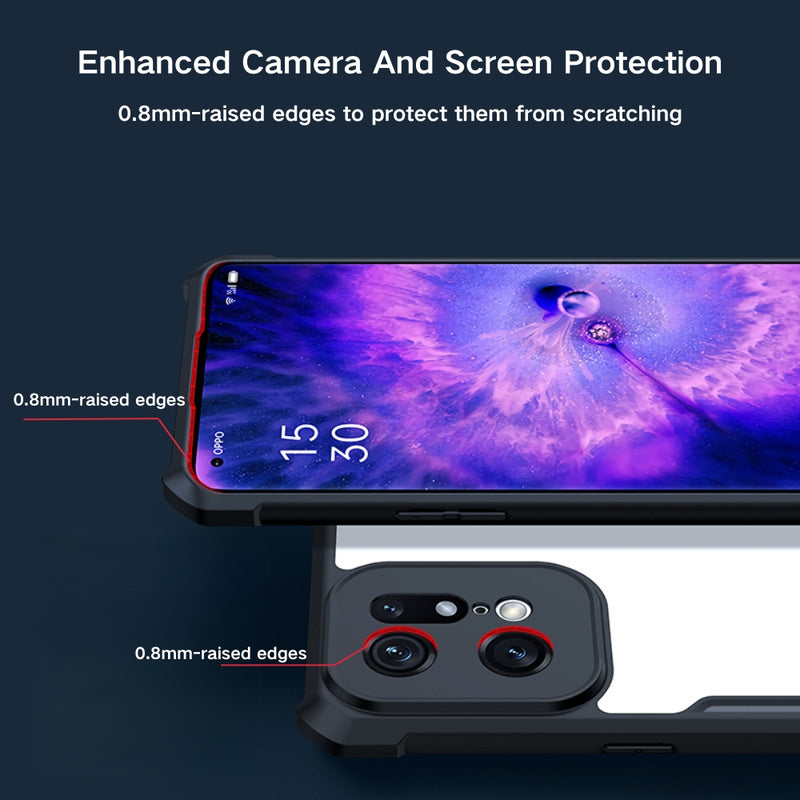Chargez l&#39;image dans la visionneuse de la galerie, OPPO Find X5/Pro - Silicone Material Airbag Shockproof Protective Case - Polar Tech Australia
