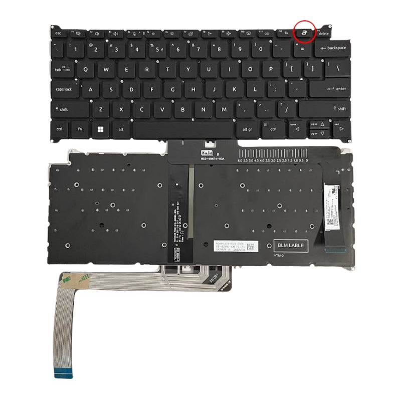 Load image into Gallery viewer, Acer Swift SF314-512 SF314-71 SFG14-71T SFG14-72 SFG14-73T / Edge SFA16-41 / SFX14-51G EX214-53 Series - Laptop Keyboard With Backlit US Layout
