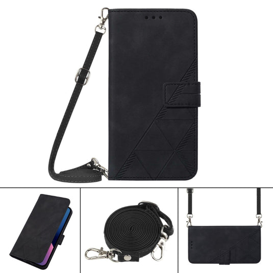 [With Shoulder Strap] [With Card Slot] Motorola G Stylus 5G 2023 - PU leather Crossbody Wallet Style Shockproof Phone Case - Polar Tech Australia
