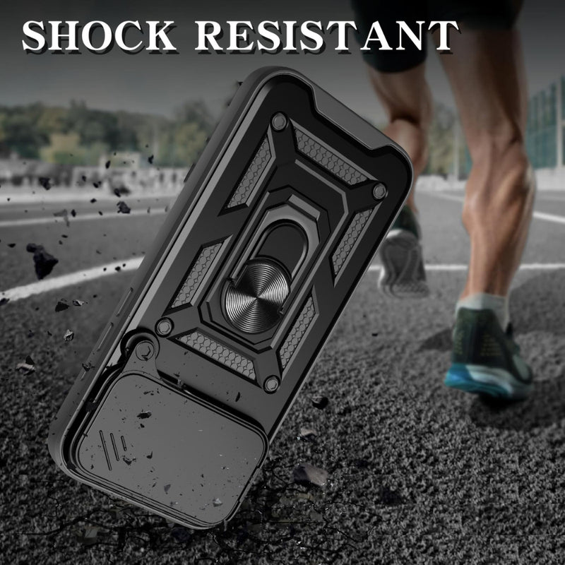 Chargez l&#39;image dans la visionneuse de la galerie, Apple iPhone 17 Air - Shockproof Armour Heavy Duty Phone Case with Ring Holder &amp; Camera Protection
