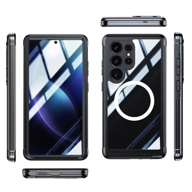 Load image into Gallery viewer, Samsung galaxy S24 5G (SM-S921) - Tempered Glass MagSafe Phone Case
