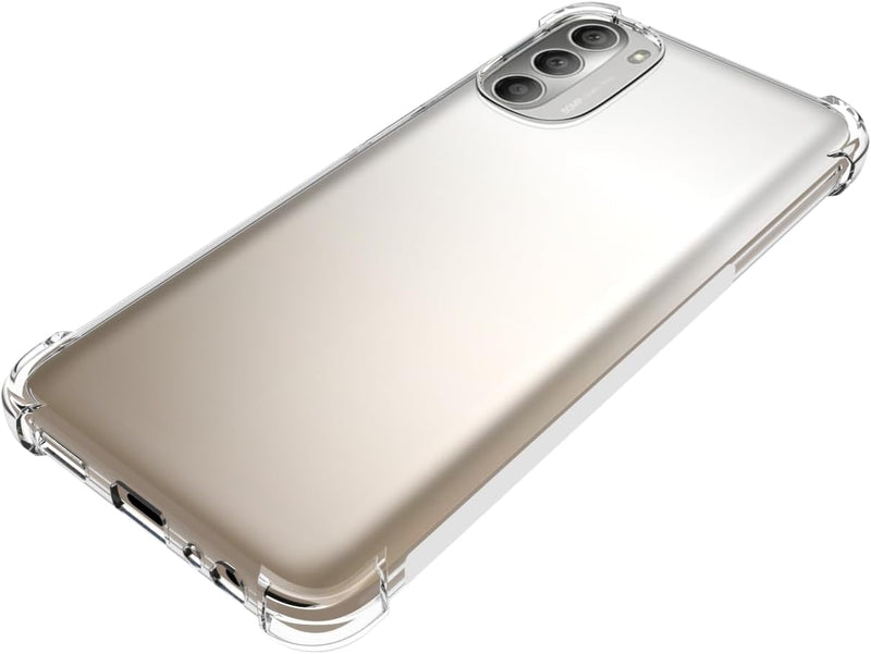 Load image into Gallery viewer, Motorola Moto G 2022 - AirPillow Cushion Transparent Soft Clear TPU Four Corners Protective Case - Polar Tech Australia

