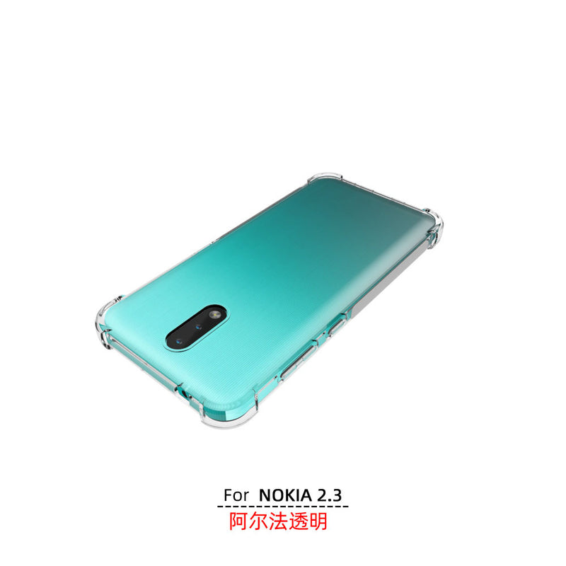 Cargue la imagen en el visor de la galería, Nokia 2.3 - AirPillow Cushion Transparent Soft Clear TPU Four Corners Protective Case - Polar Tech Australia
