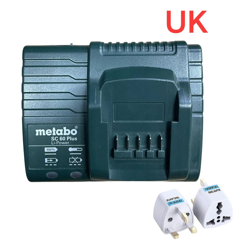 Chargez l&#39;image dans la visionneuse de la galerie, [SC 60 Plus][10.8V-2.6A] Genuine Original Metabo Fast Charger Electrical Tool Li-ion Battery - Replacement Charger - Polar Tech Australia
