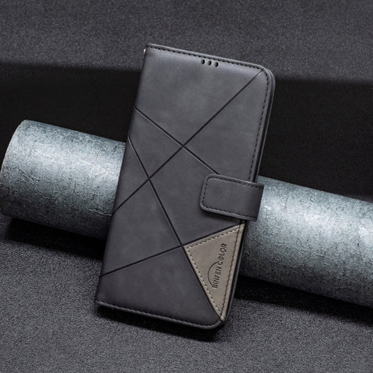 OPPO A59 5G (CPH2617) - Magnetic Buckle Rhombus Texture Leather Phone Case - Polar Tech Australia