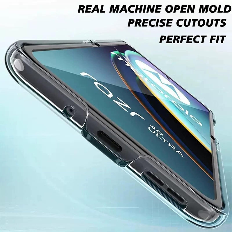 Chargez l&#39;image dans la visionneuse de la galerie, Motorola Moto Razr 40 Ultra - AirPillow Cushion Transparent Soft Clear TPU Shockproof Case - Polar Tech Australia
