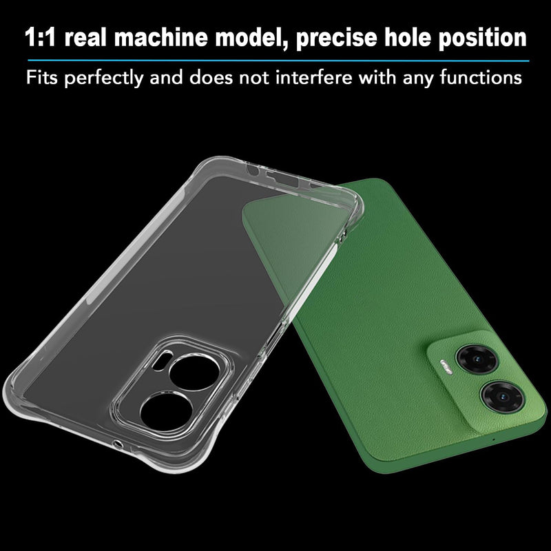Load image into Gallery viewer, Motorola Moto G35 - AirPillow Cushion Transparent Soft Clear TPU Four Corners Protective Case - Polar Tech Australia
