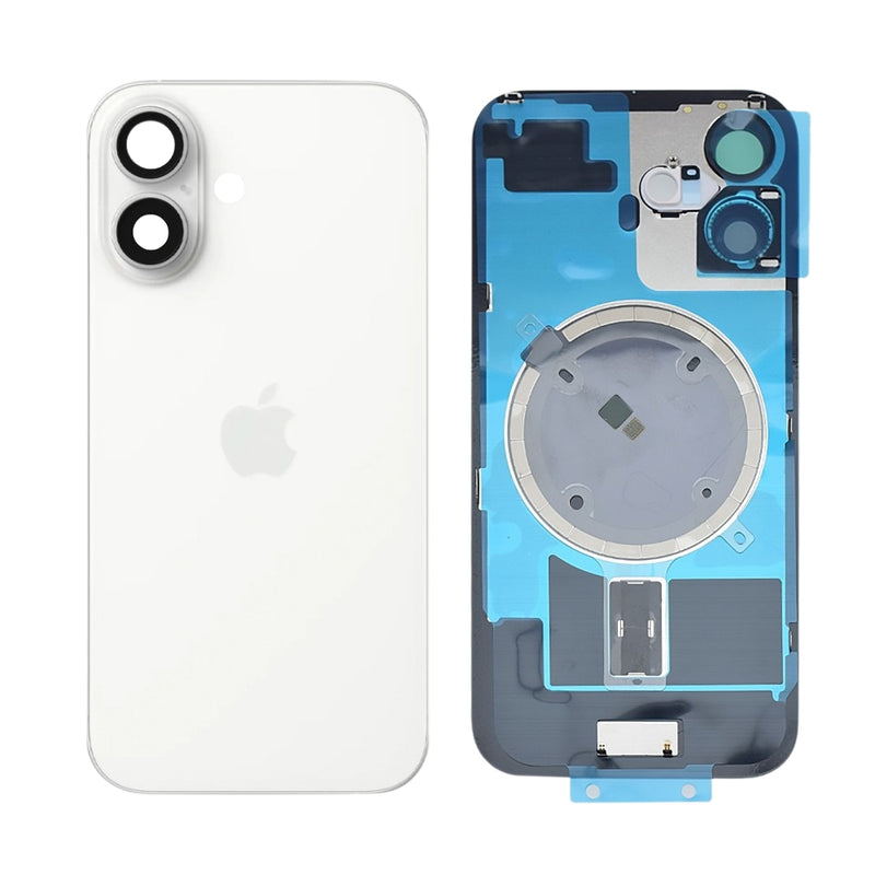 Load image into Gallery viewer, [Assembly] Apple iPhone 16 - Back Rear Glass Battery Back Glass Cover with Camera Lens Cover + MagSafe Magnet - Polar Tech Australia
