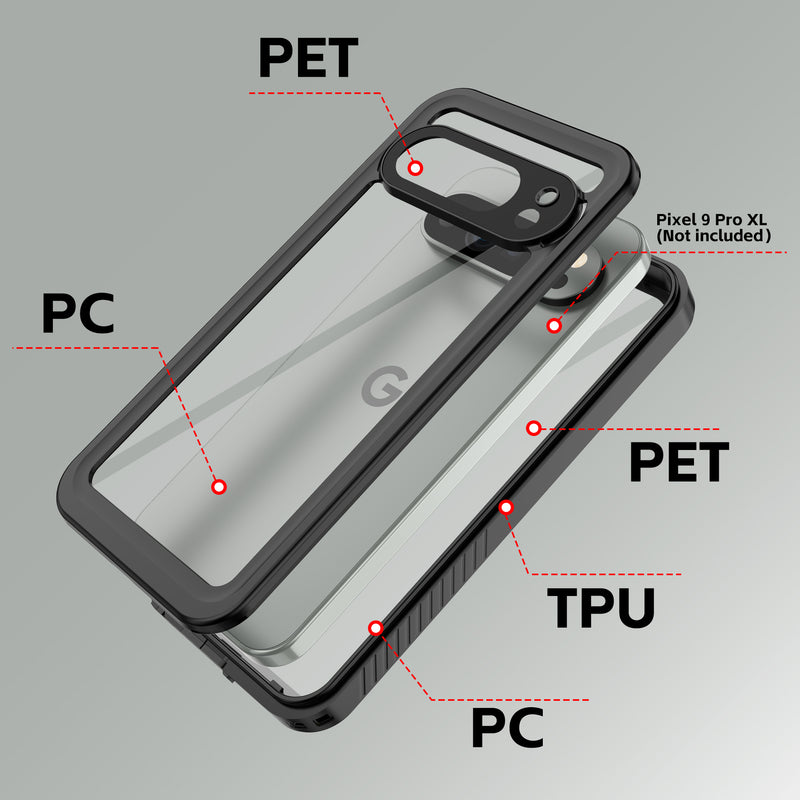 Chargez l&#39;image dans la visionneuse de la galerie, [FS Series] Google Pixel 9 Pro XL (GGX8B) - Redpepper Full Covered Waterproof Heavy Duty Tough Armor Case - Polar Tech Australia
