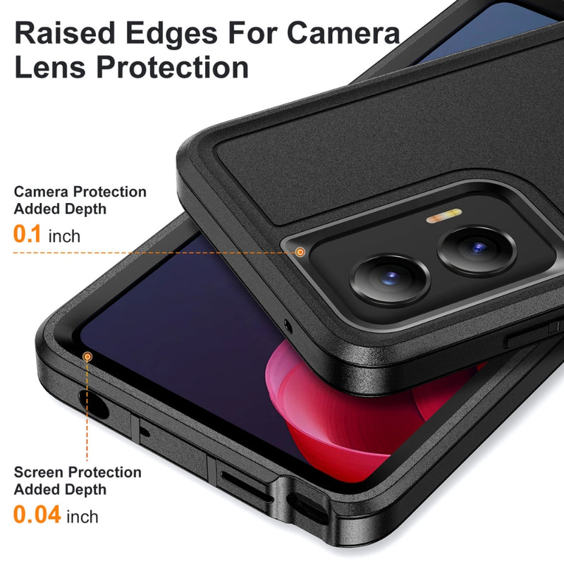 Cargue la imagen en el visor de la galería, Motorola Moto G 5G (2025) - Rugged PC + Silicone Shockproof Phone Case - Polar Tech Australia
