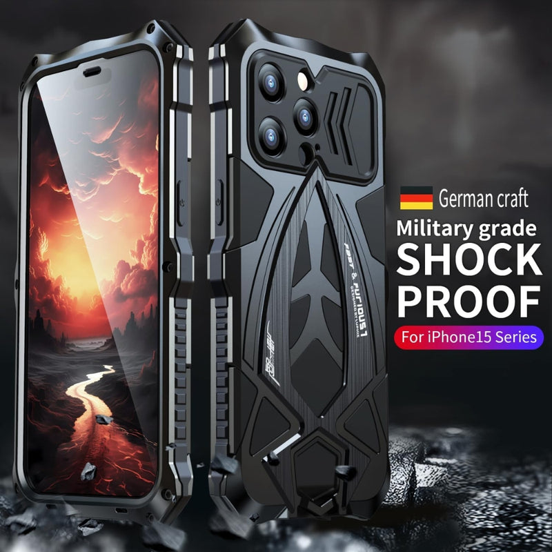 Chargez l&#39;image dans la visionneuse de la galerie, [Military-Grade Protection] [Metal Frame Bumper] Apple iPhone 16 / 16 Plus / 16 Pro / 16 Pro Max - Heavy Duty Shockproof Series Phone Case - Polar Tech Australia
