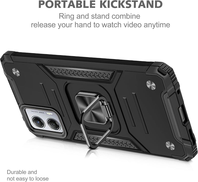 Load image into Gallery viewer, [Magnetic Rotable Kickstand] Motorola Moto G53 - Shield Shockproof Rugged Heavy Duty Case - Polar Tech Australia
