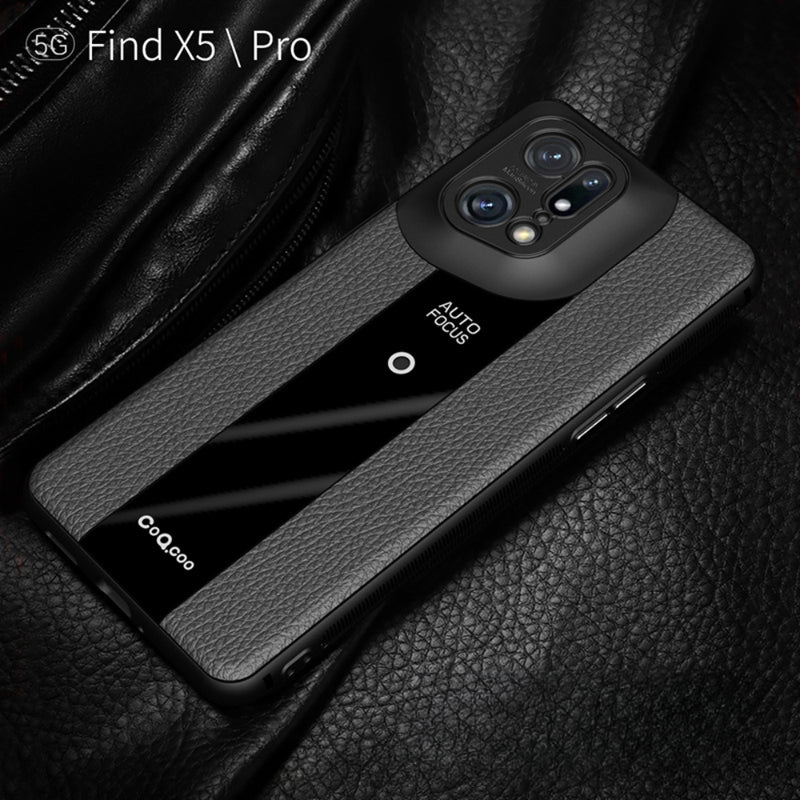 Chargez l&#39;image dans la visionneuse de la galerie, OPPO Find X5/Pro - Luxurious Litchi-Texture Silicone Protective Case - Polar Tech Australia
