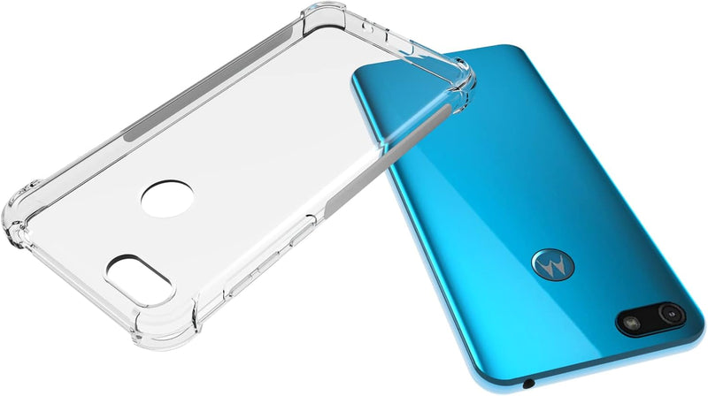 Load image into Gallery viewer, Motorola Moto E6 Play - AirPillow Cushion Transparent Soft Clear TPU Four Corners Protective Case - Polar Tech Australia
