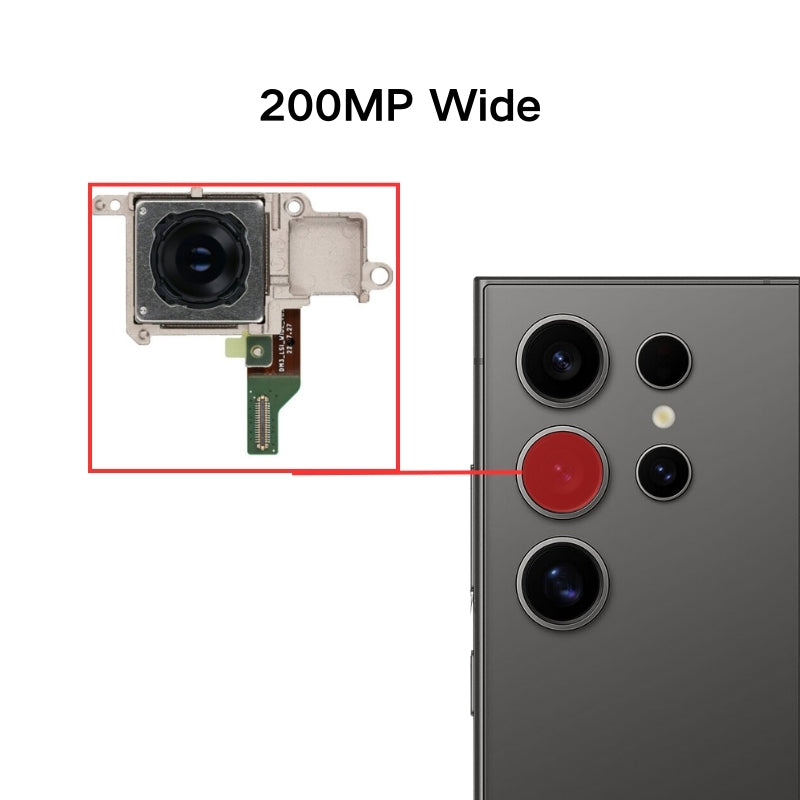Cargue la imagen en el visor de la galería, Samsung Galaxy S24 Ultra 5G (SM-S928) - 12MP Ultra Wide / 200MP Wide / 50MP 5X Optical Zoom Telephoto / 10MP 3X Optical Zoom Telephoto Rear Camera - Polar Tech Australia
