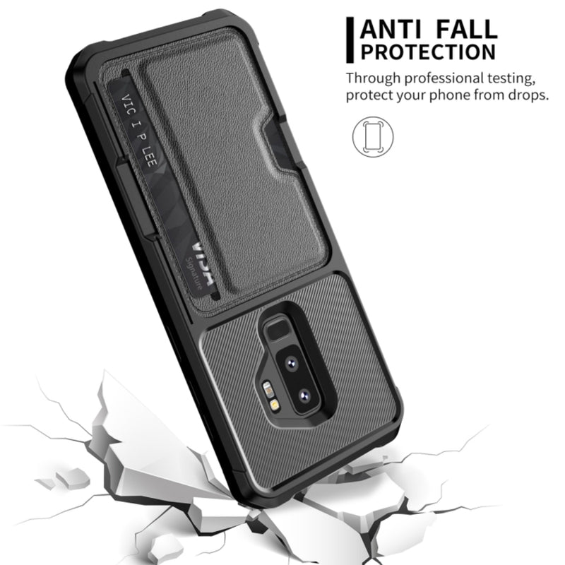 Chargez l&#39;image dans la visionneuse de la galerie, Samsung Galaxy S9 Plus (SM-G965) - Detachable 2 in 1 Magnet Wallet Case
