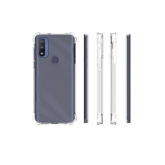 Motorola Moto G Pure/Moto G Play 2023 - AirPillow Cushion Transparent Soft Clear TPU Four Corners Protective Case - Polar Tech Australia