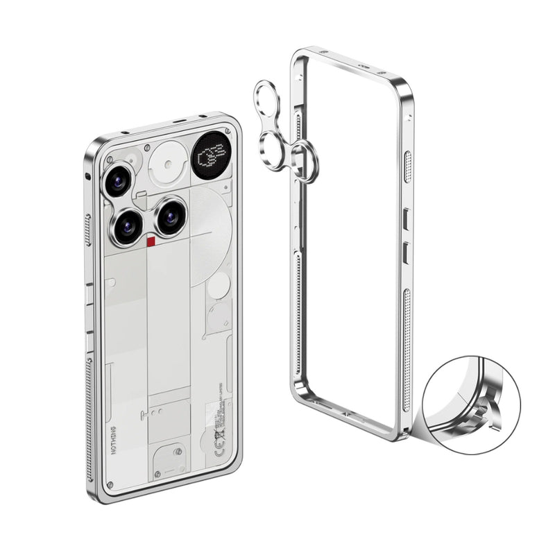 Load image into Gallery viewer, Nothing Phone (3) - Metal Frame Heat Dissipation Phone Case with Camera Guard Ring - Polar Tech Australia
