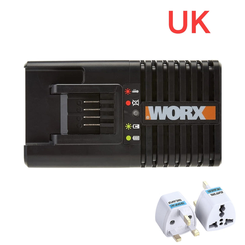 Cargue la imagen en el visor de la galería, [WA3860][14.4~20V-2.0A] Genuine Original Worx Fast Charger Electrical Tool Li-ion Battery - Replacement Charger - Polar Tech Australia

