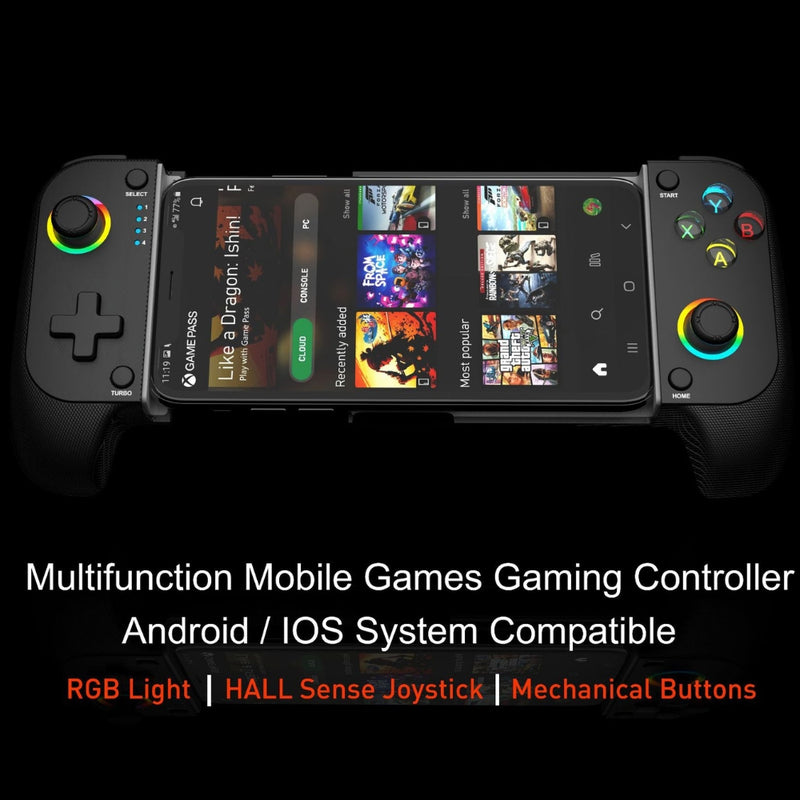 Cargue la imagen en el visor de la galería, Switch Multi-Function Bluetooth Wireless Game Controller, Compatible with Android/iOS, Dual Vibration, 6-Axis Gyro, Turbo Function
