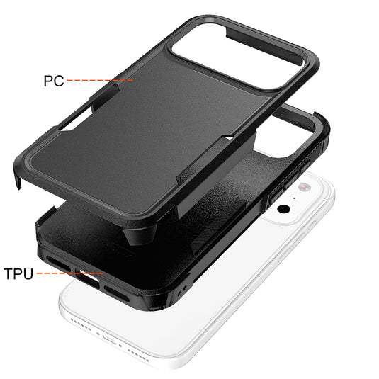 Apple iPhone 17/17 Pro/17 Air/17 Pro Max - Adventurer Commuter Heavy Duty Drop Proof Case