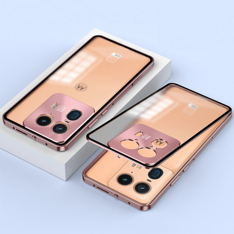 Cargue la imagen en el visor de la galería, Motorola Moto X50 Ultra - Metal Frame Magnetic Shockproof Protective Case - Polar Tech Australia
