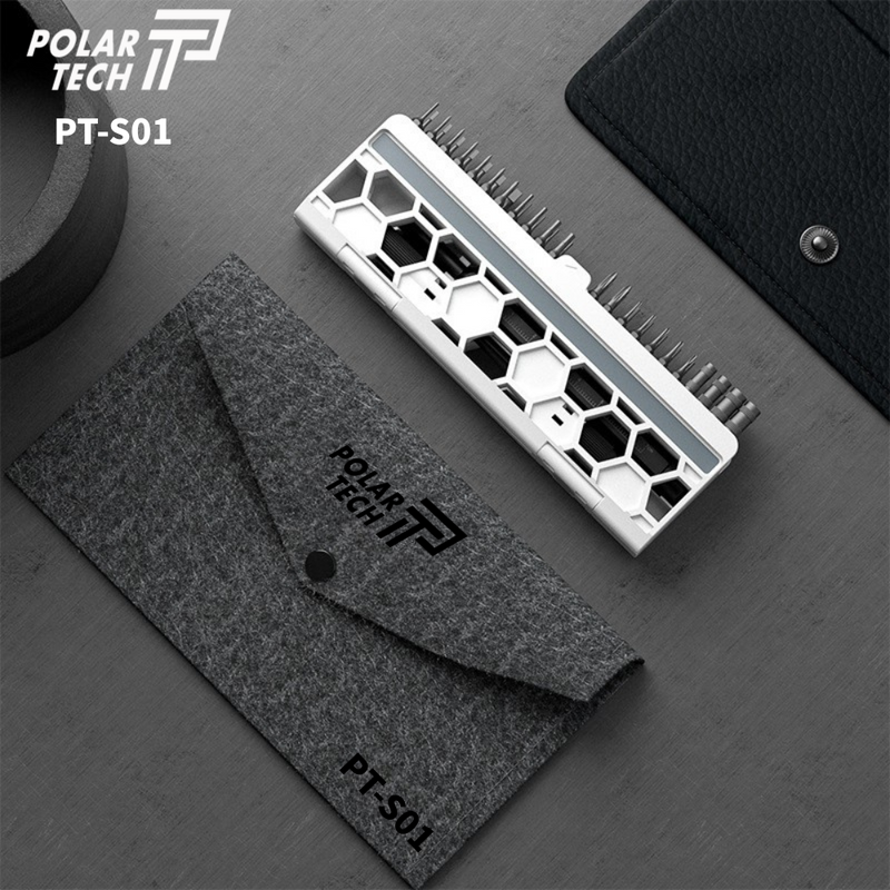 Chargez l&#39;image dans la visionneuse de la galerie, [PT-S01][47 in 1] PolarTech Premium Quality Precision Screwdriver Bit Set – Made for Phone &amp; Electronics Repair
