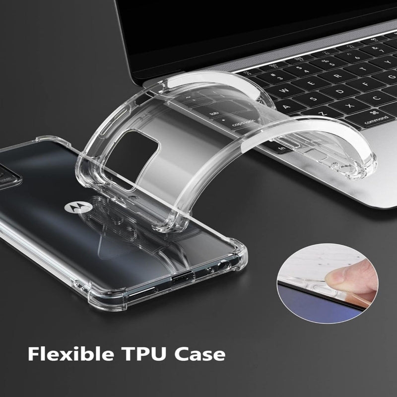 Load image into Gallery viewer, Motorola Moto G Power 2023 - AirPillow Cushion Transparent Soft Clear TPU Four Corners Protective Case - Polar Tech Australia

