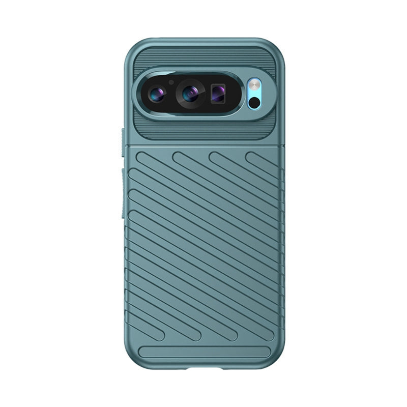 Chargez l&#39;image dans la visionneuse de la galerie, Google Pixel 9 Pro XL - Thunder Series Twill Texture Thickened Anti-fall Protection TPU Case - Polar Tech Australia
