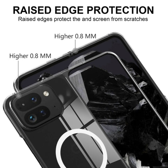 Google Pixel 9 Pro Fold - Scratchproof PC Transparent MagSafe Phone Case - Polar Tech Australia