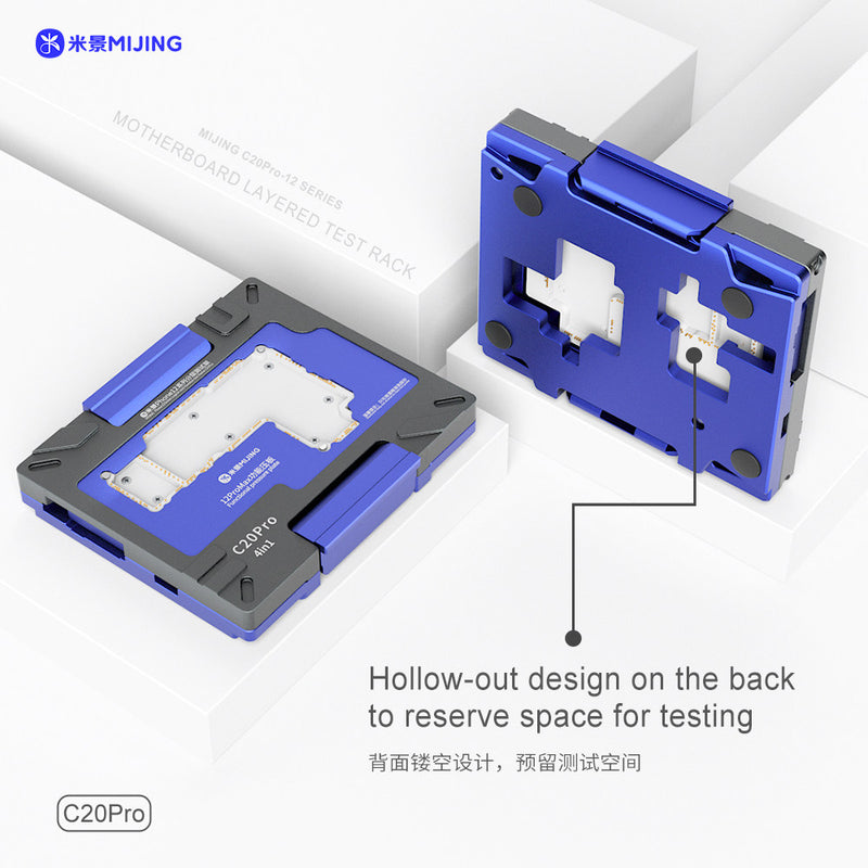 Cargue la imagen en el visor de la galería, [C20 Pro] MIJING Main Board Layered Test Rack (12 series) - Polar Tech Australia
