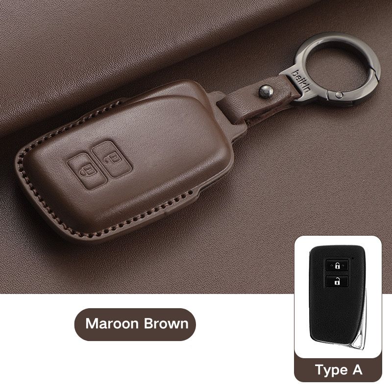 Load image into Gallery viewer, Lexus Leather Car Key Fob Case Cover For ES200, ES300H, RX300, RX350H, NX260, LX570, RX270
