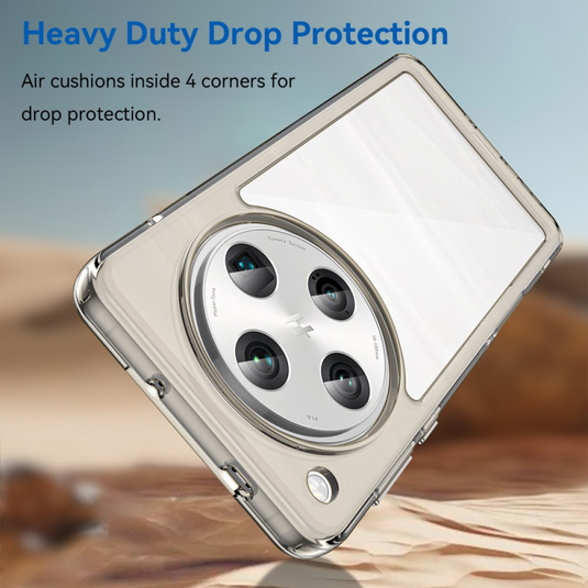 Oppo Find X8 Pro Hybrid Acrylic Tough Shockproof Essentials Series Case - Polar Tech Australia