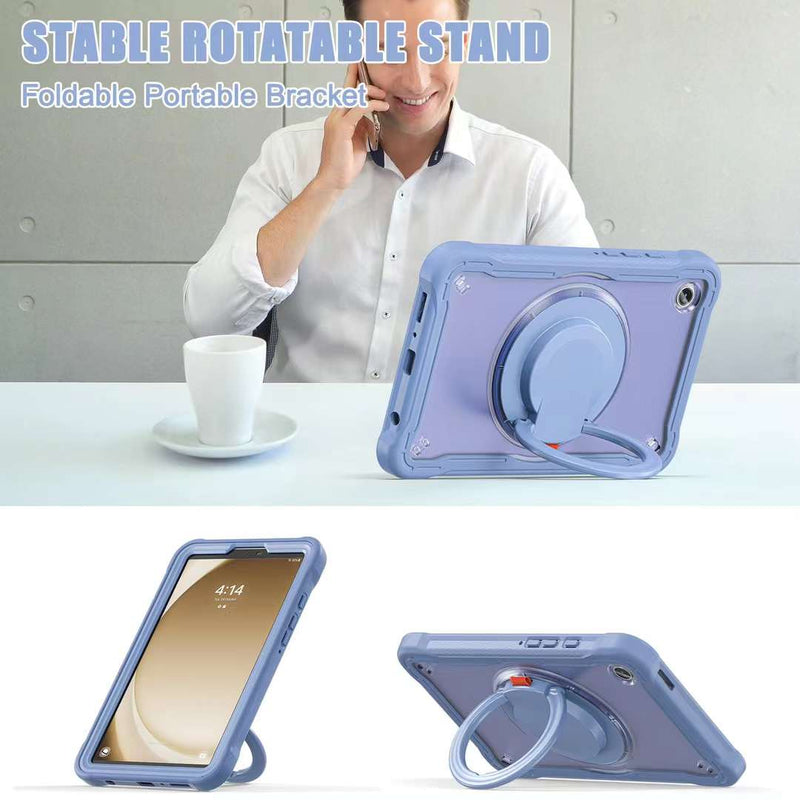 Chargez l&#39;image dans la visionneuse de la galerie, Samsung Galaxy Tab A9 Plus 11&quot; 2023 (SM-X210 / X215 / X216) Heavy Duty Ring Holder Stand EVA Protection Case - Polar Tech Australia
