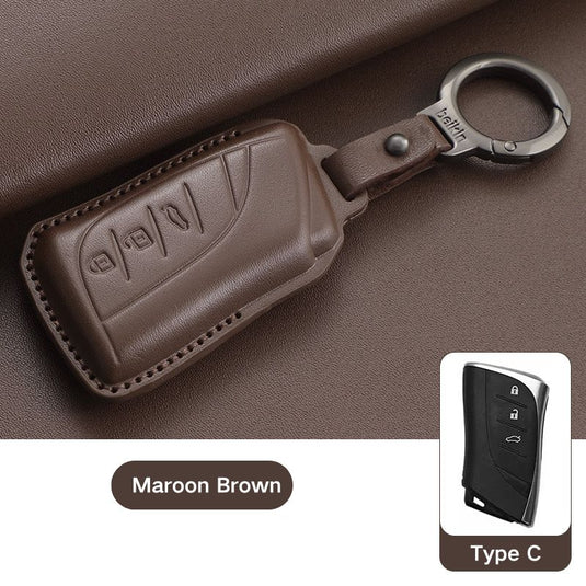 Lexus Leather Car Key Fob Case Cover For ES200, ES300H, RX300, RX350H, NX260, LX570, RX270