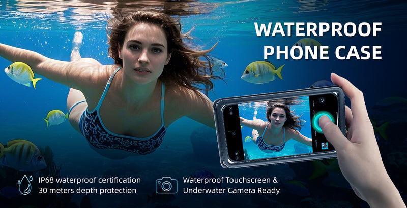 Load image into Gallery viewer, [Up to 6.9&quot;] Redpepper Universal Self-Check Waterproof Phone Case - i-Station Mobile Phone &amp; Electronic Device Repair and Accessories
