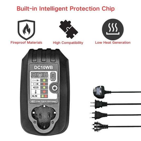 Replacement Charger For Makita 7.2V-12V Electrical Tool Li-ion Battery - Polar Tech Australia