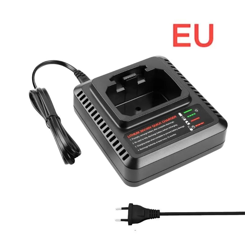 Chargez l&#39;image dans la visionneuse de la galerie, Replacement Charger For Black &amp; Decker 36V-40V Electrical Tool Li-ion Battery - Polar Tech Australia
