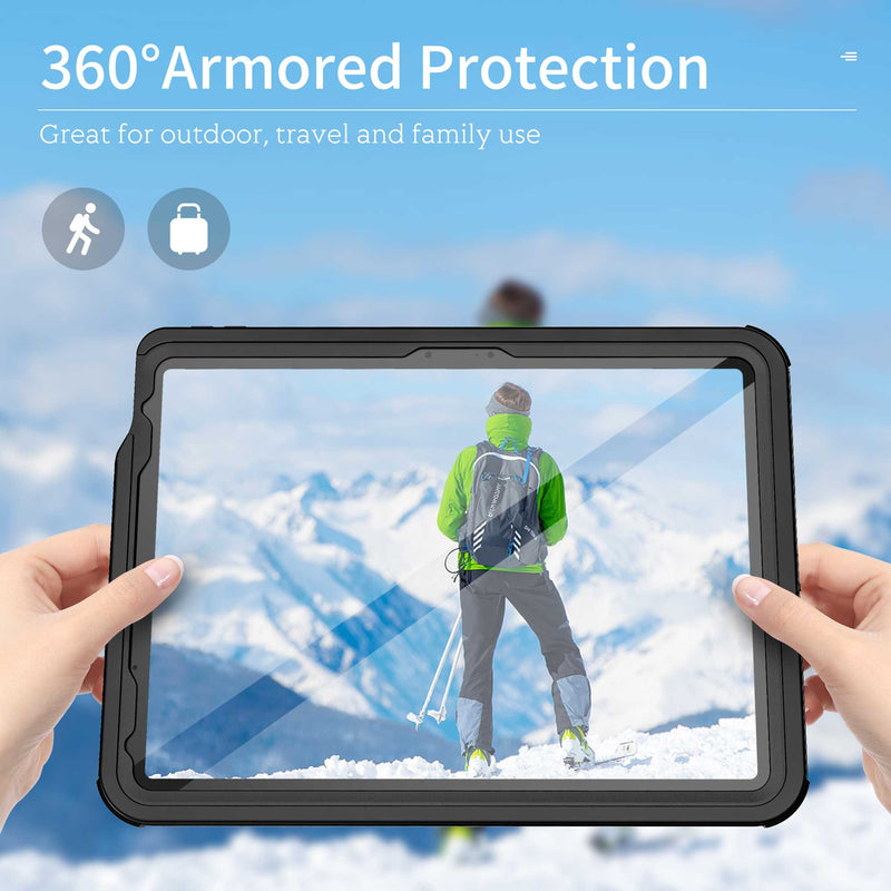 Load image into Gallery viewer, Apple iPad Air 11-inch M2 (2024) &amp; M3 (2025) Shellbox B Series Waterproof Heavy Duty Lifeproof Style Case - Polar Tech Australia
